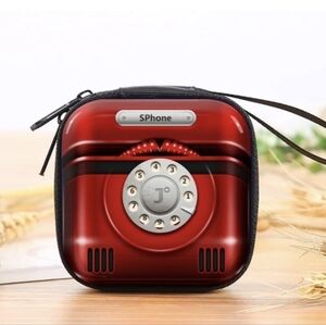 Retro Red Phone Mini Case
